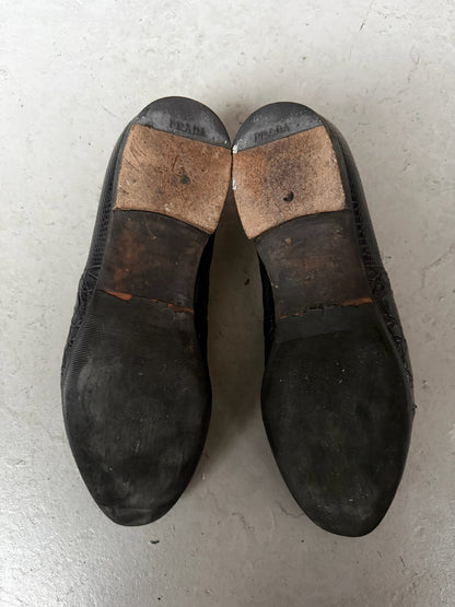Prada Crocodile Leather Shoes (9)