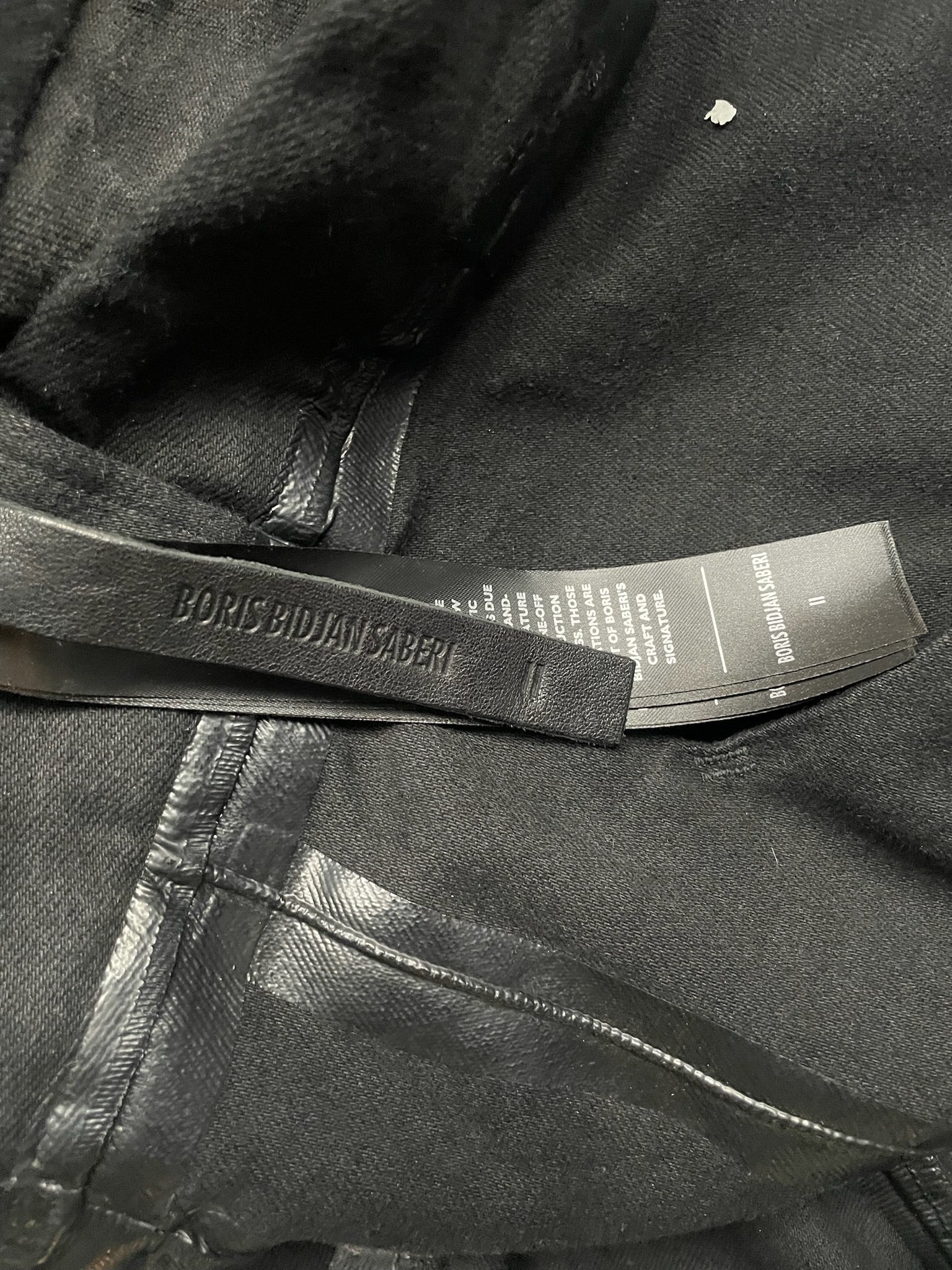 Boris Bidjan Saberi Black Tape Seam Denim (M) – marco sqrd