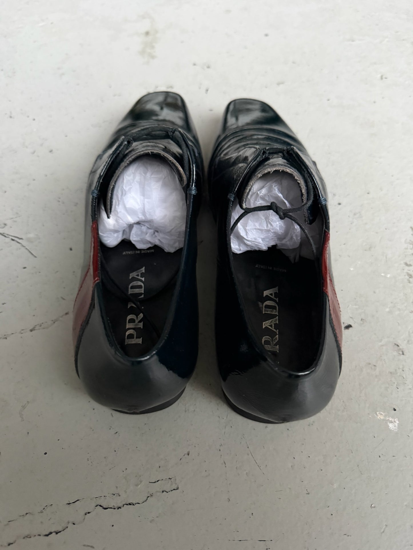Prada Patent Leather Derby (6.5)
