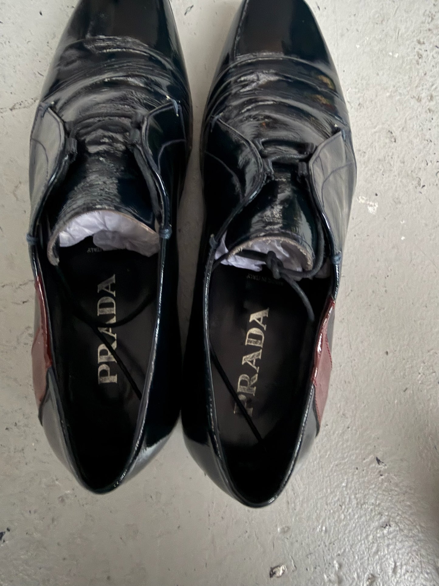 Prada Patent Leather Derby (6.5)