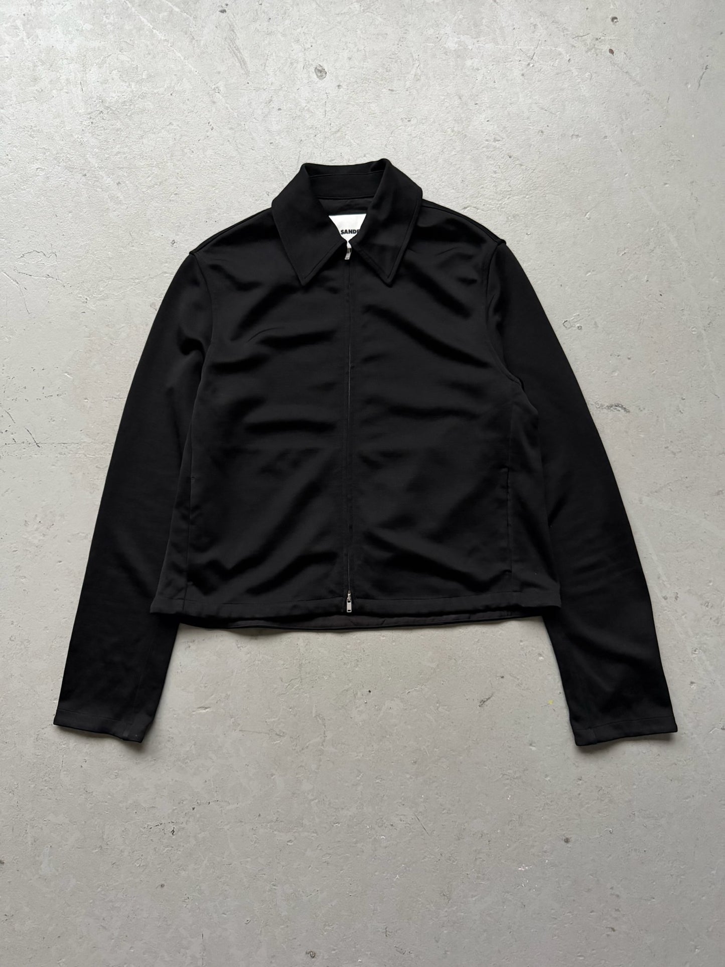 Jil Sander SS24 Black Track Jacket (36)