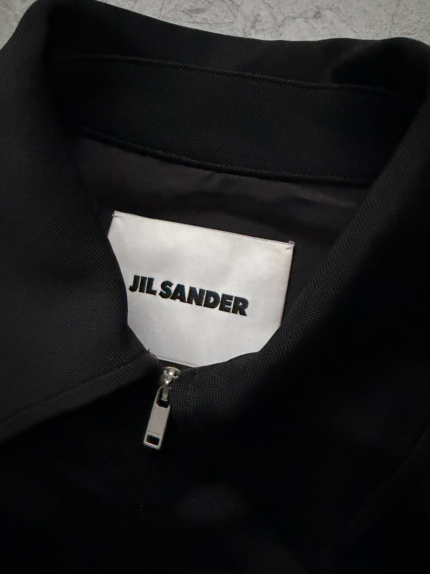 Jil Sander SS24 Black Track Jacket (36)