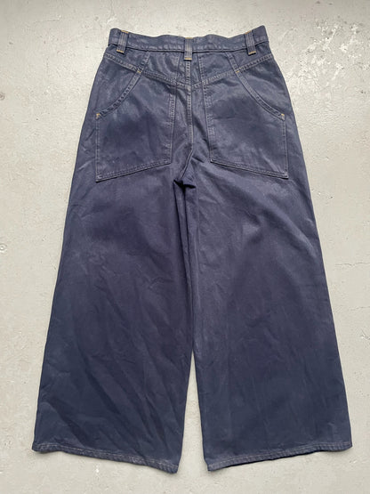Eckhaus Latta Wide Leg Dark Blue Denim (30)