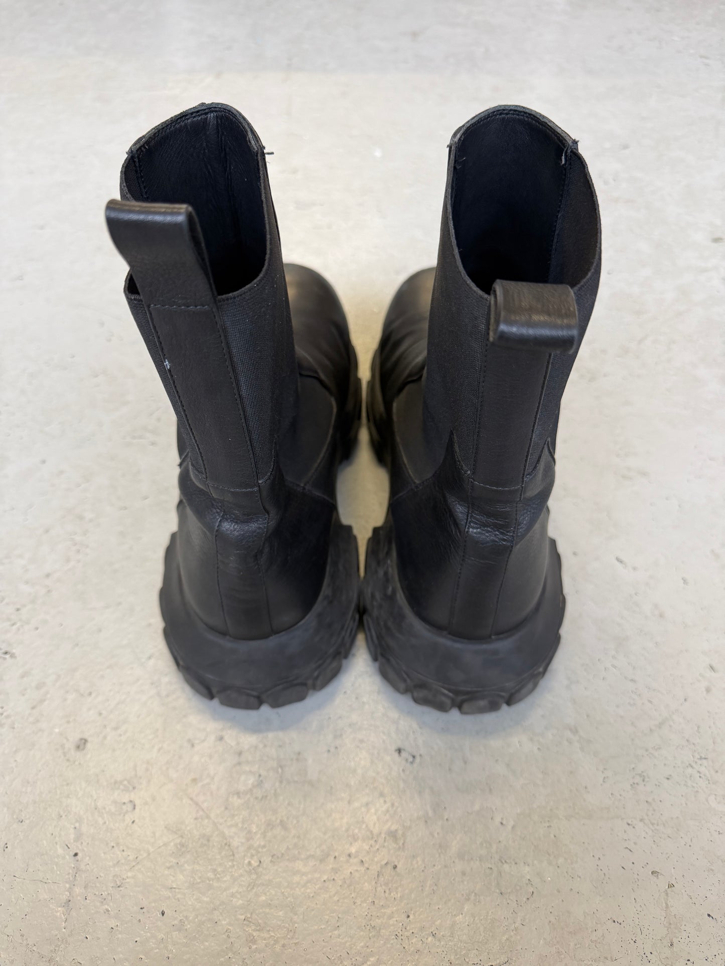 Rick Owens Bozo Tractor Boots (45)