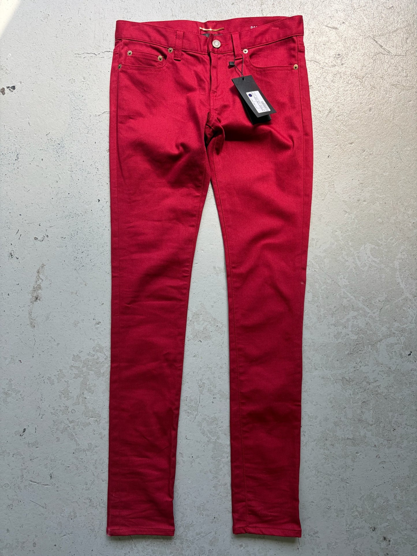 Saint Laurent Paris 2013 D01 Red Denim (27)