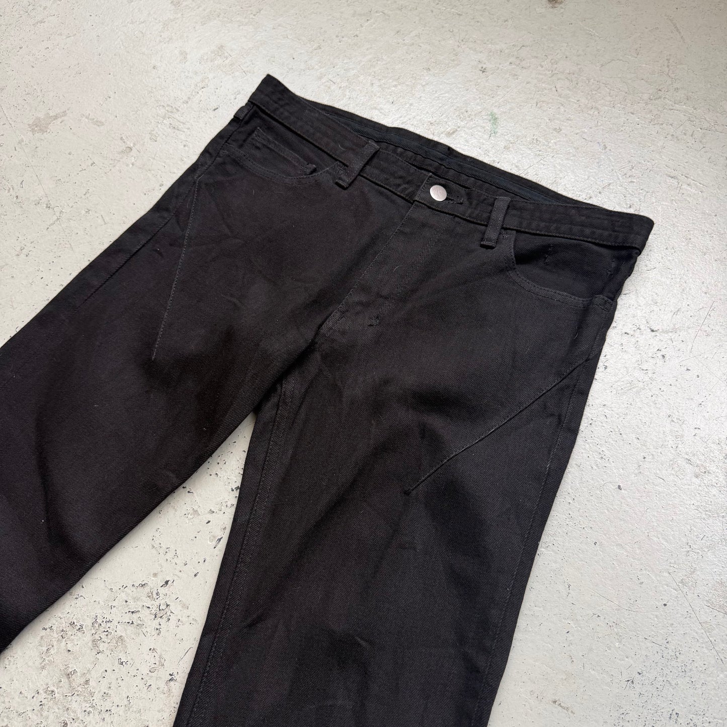 Number (N)ine Black Double Pocket Denim (30)