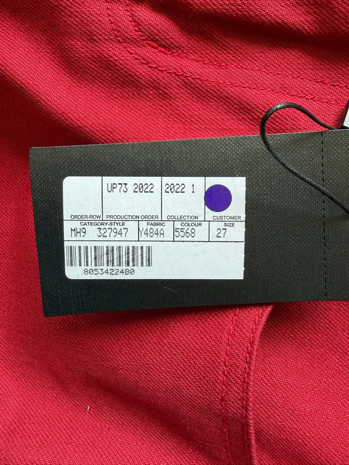 Saint Laurent Paris 2013 D01 Red Denim (27)