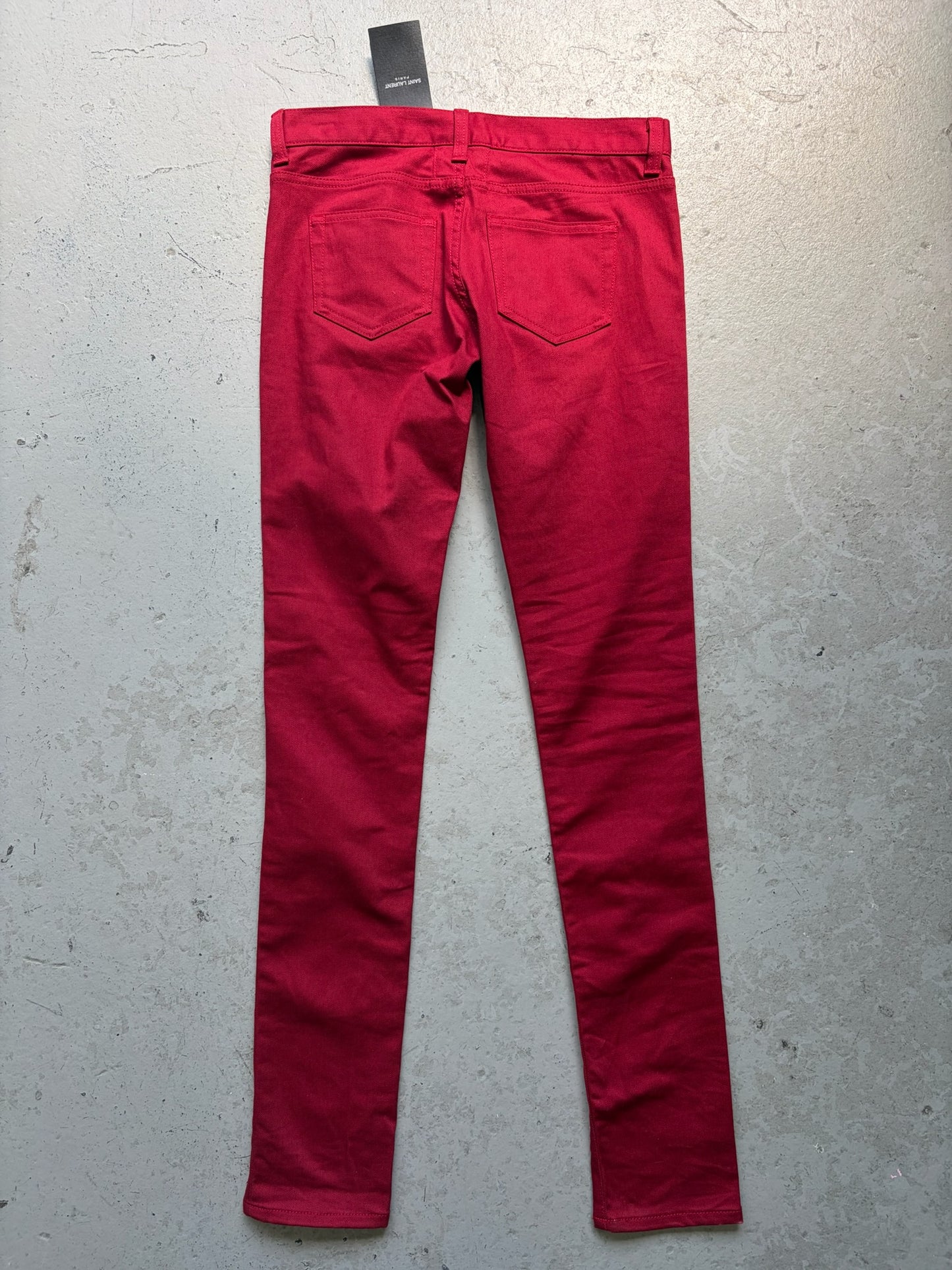 Saint Laurent Paris 2013 D01 Red Denim (27)