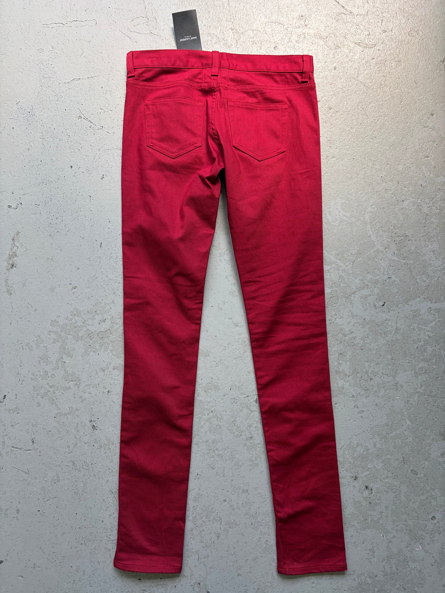 Saint Laurent Paris 2013 D01 Red Denim (27)