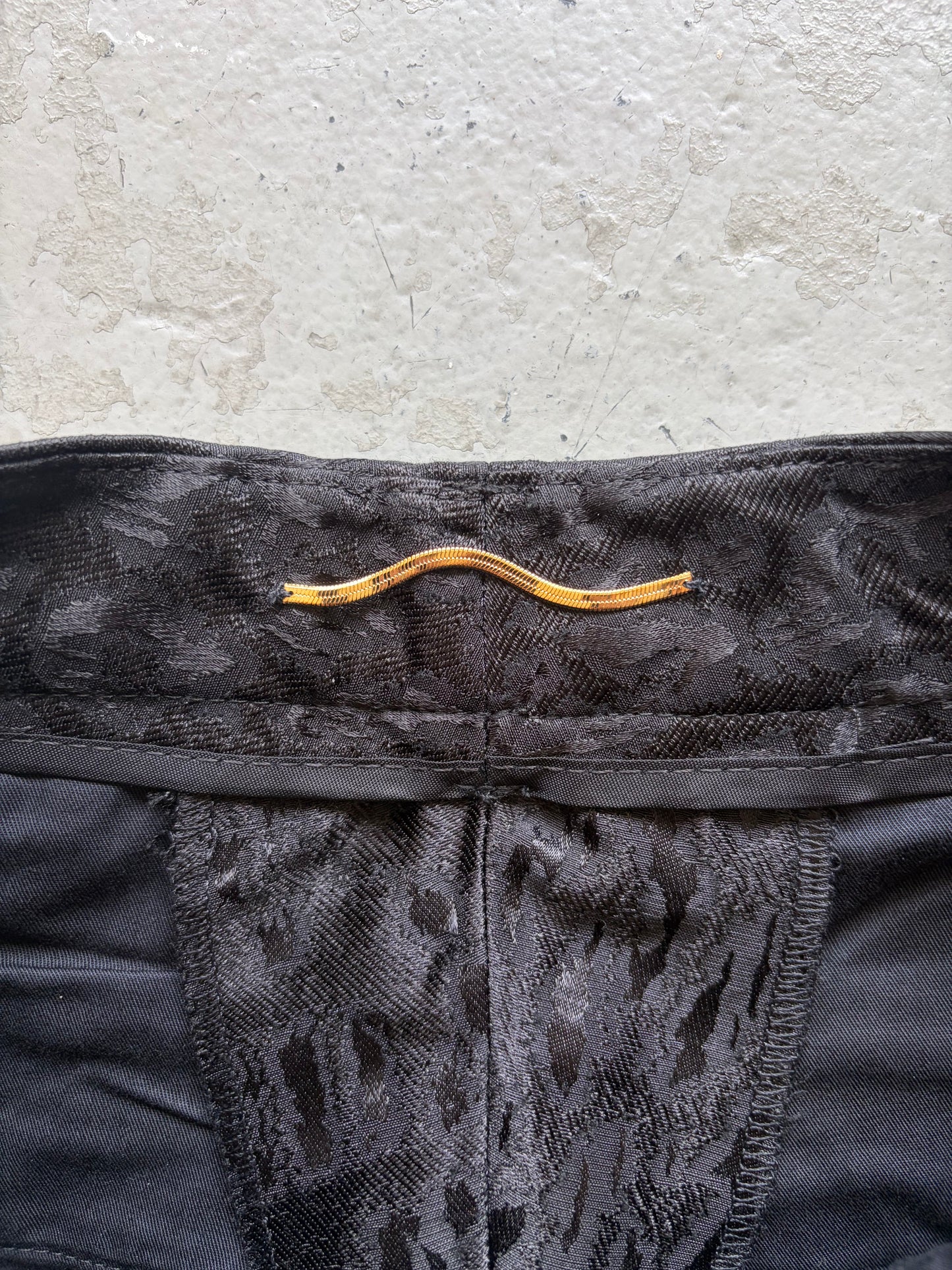 Saint Laurent Paris 2014 Leopard Jacquard Trousers (F36)