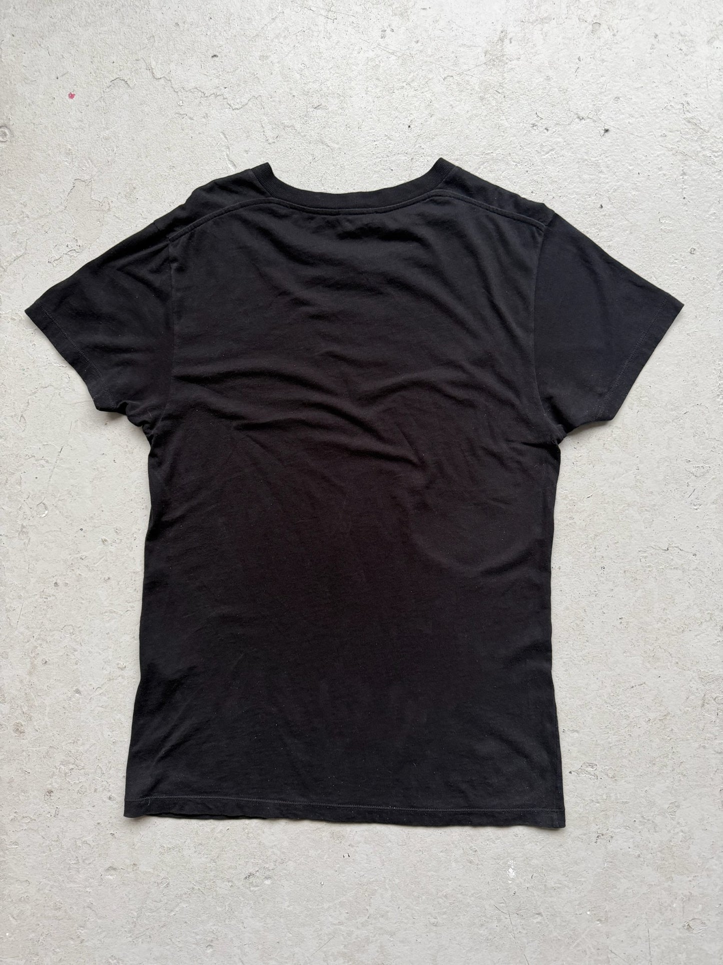 Saint Laurent "Yeah Baby" Black Short Sleeve (XS)
