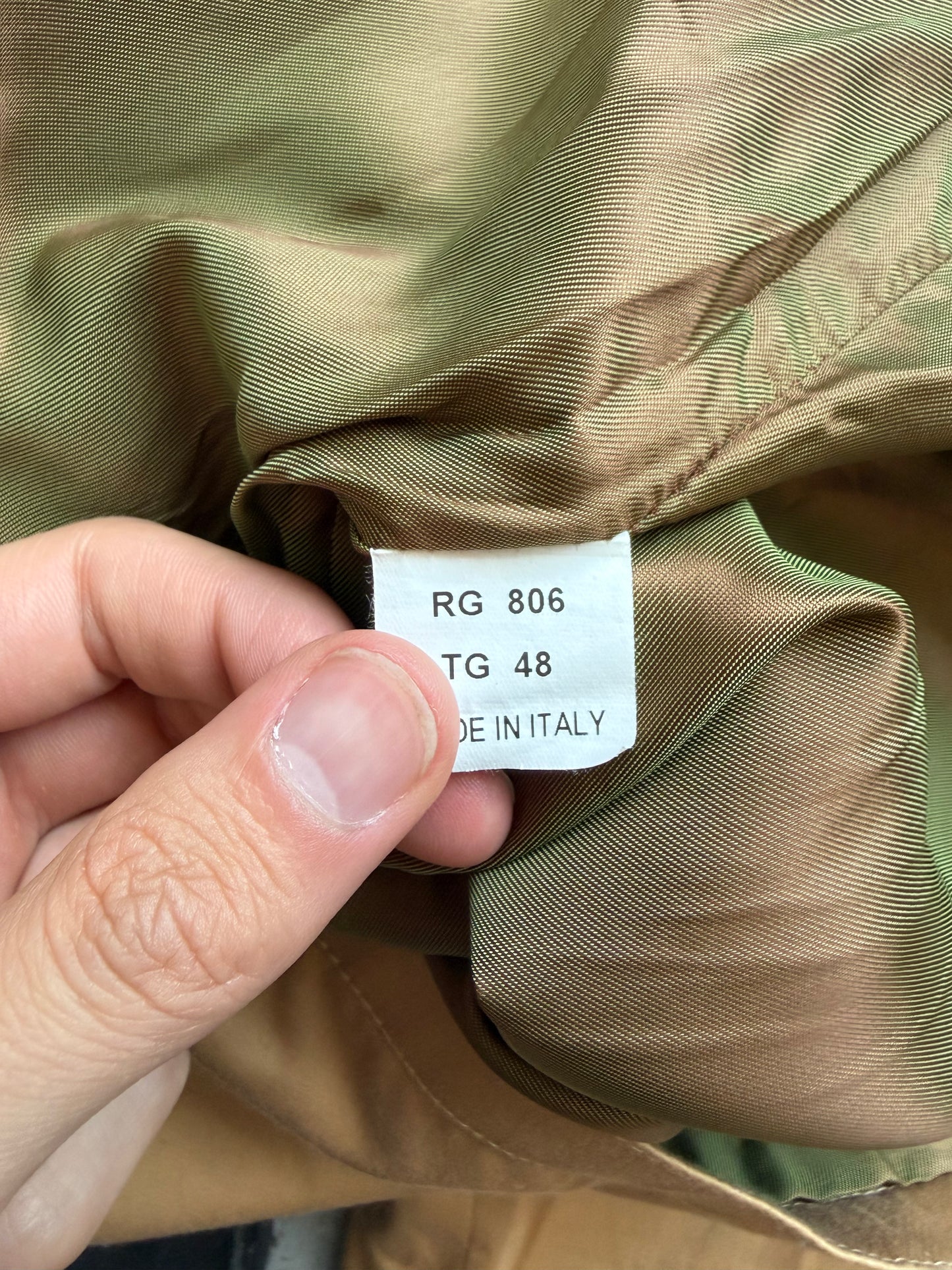 Romeo Gili Tan Button Up Jacket (48)