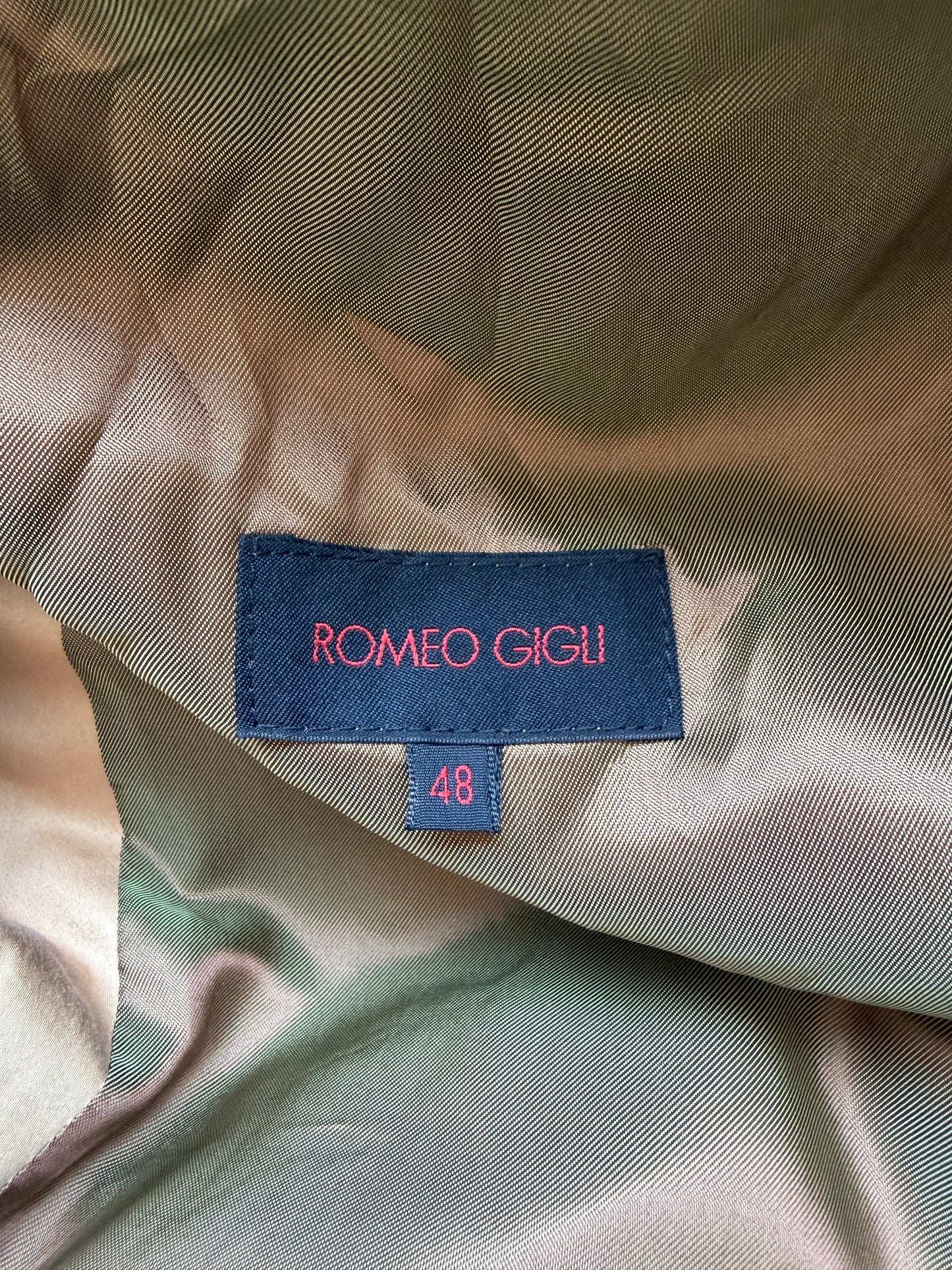 Romeo Gili Tan Button Up Jacket (48)