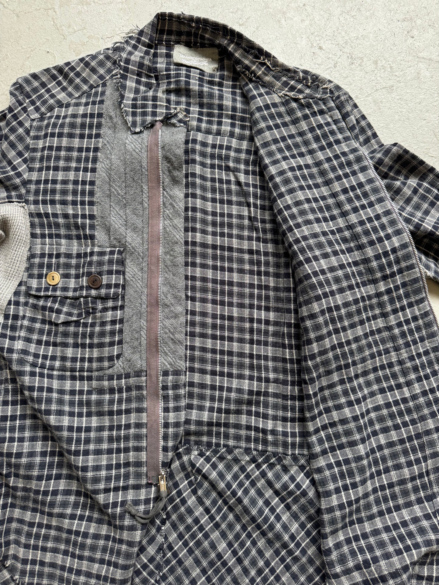 Takahiromiyashita The Soloist Patchwork Flannel (M)