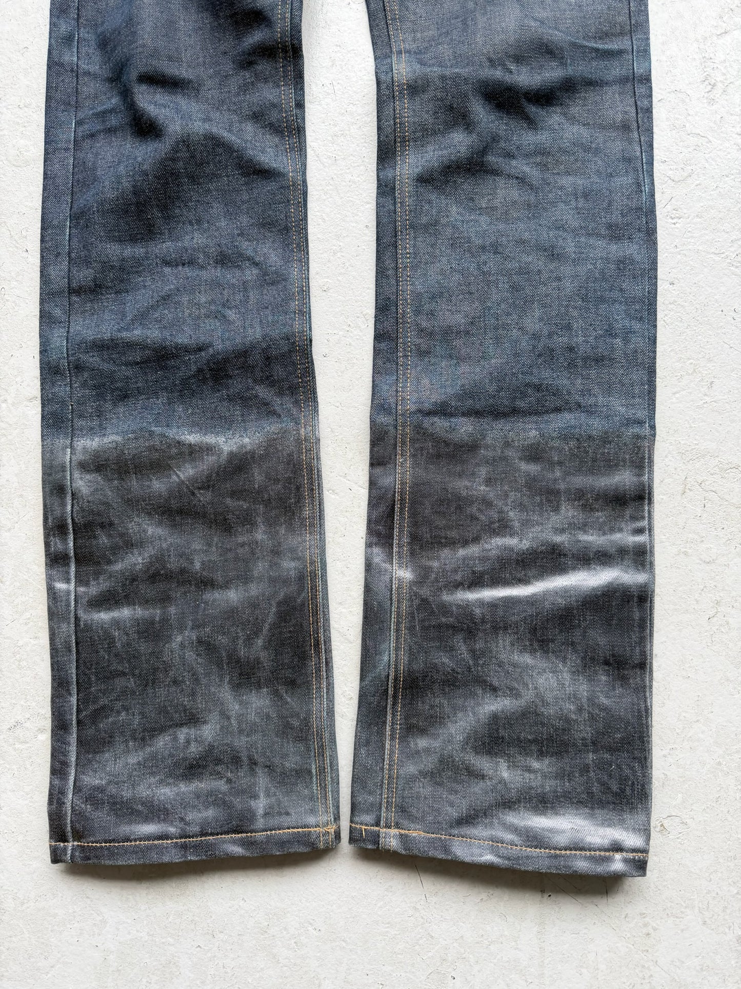 Maison Margiela Lacquered Denim Jeans (31)