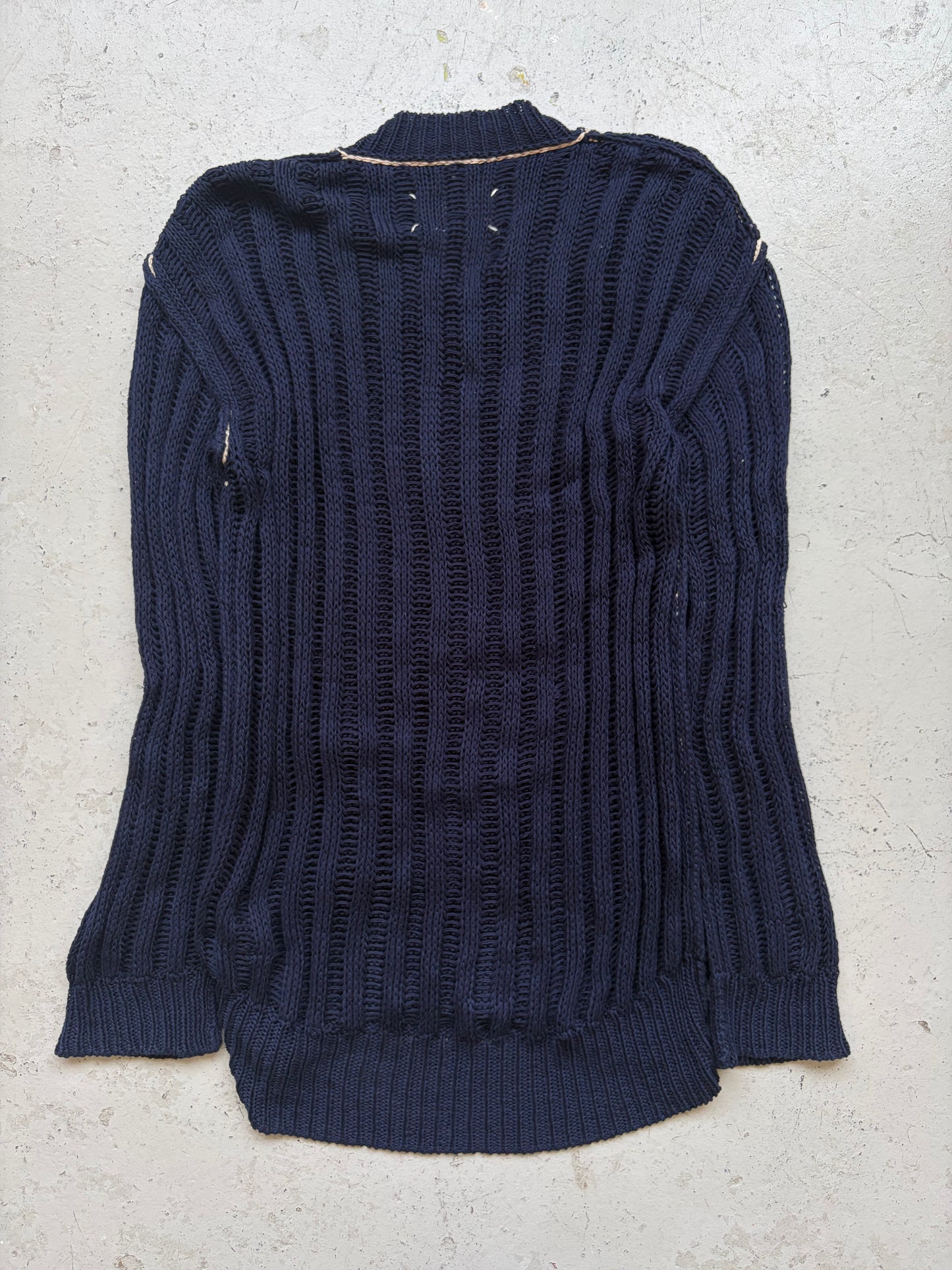 Maison Margiela V Neck Knit Sweater (S)