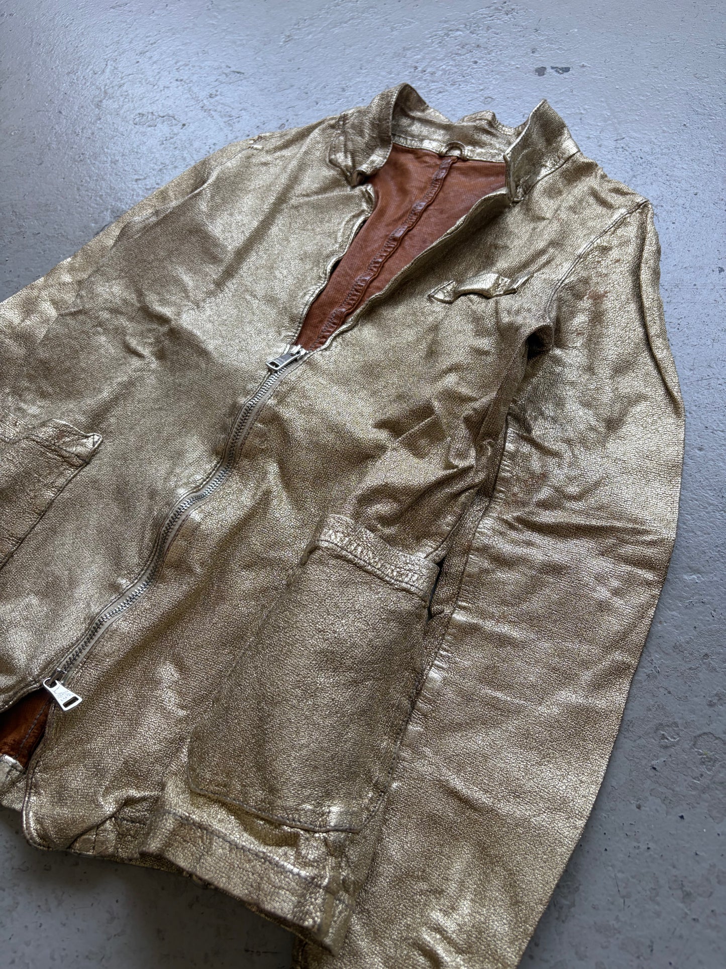 Giorgio Brato Gold Jacket (42)