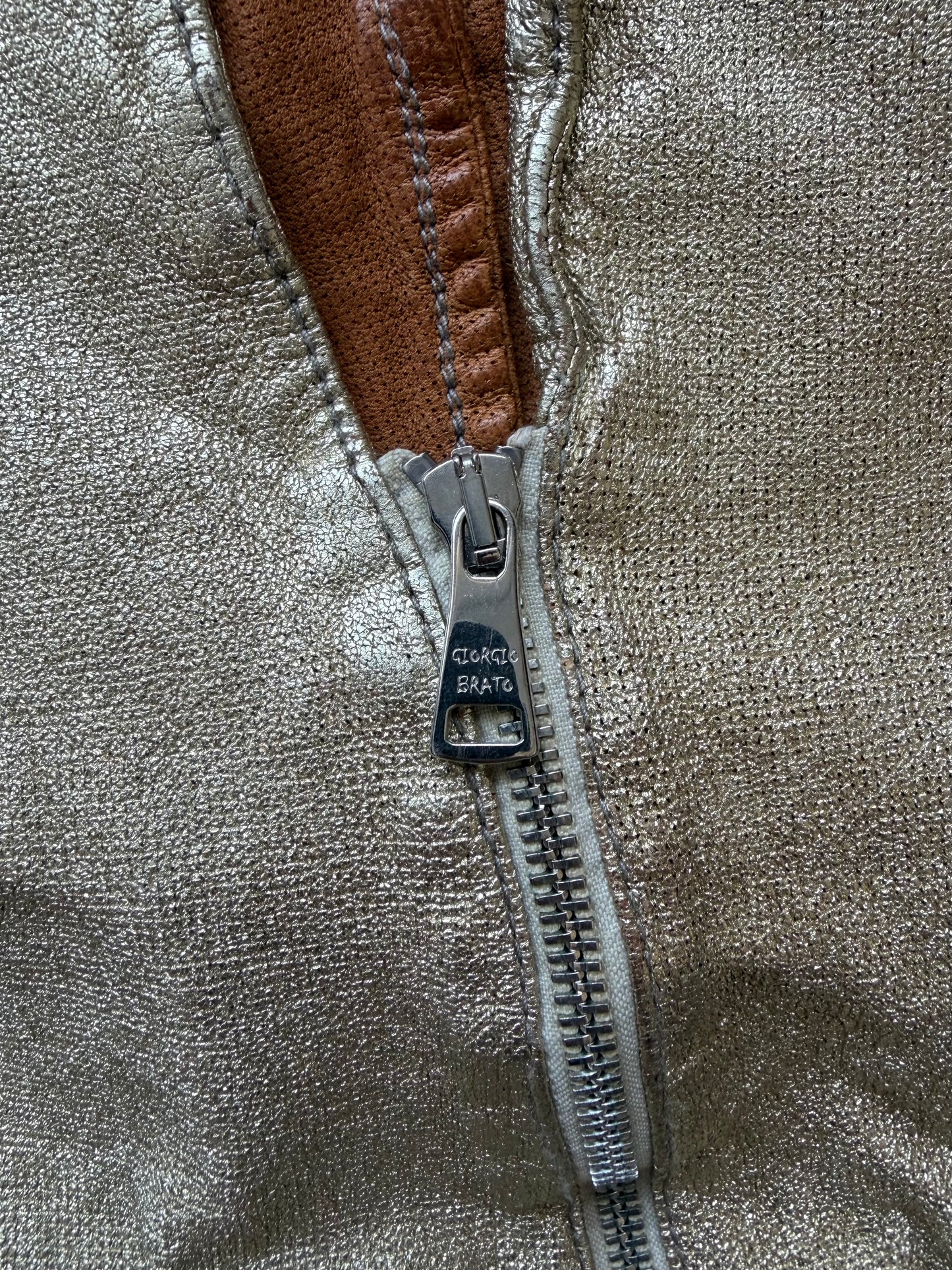 Giorgio Brato Gold Jacket (42)