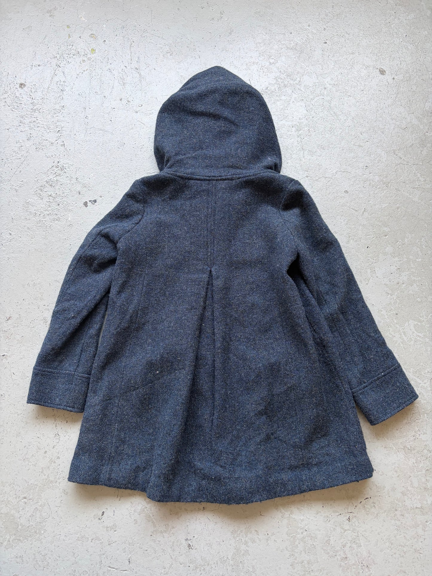 Harris Tweed Wool Hooded Jacket (S)