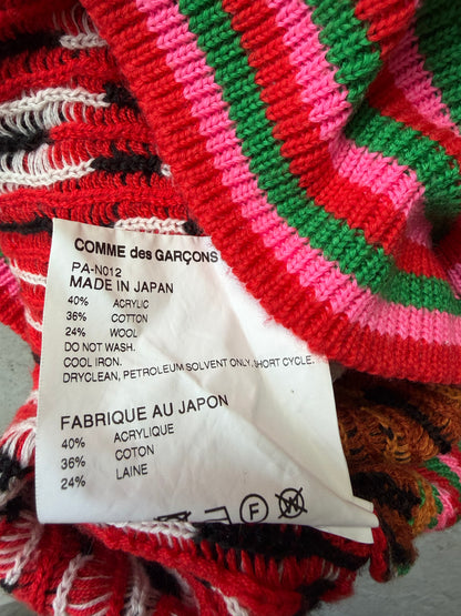 Comme Des Garcons 2018 Leopard Print Sweater Vest (L)