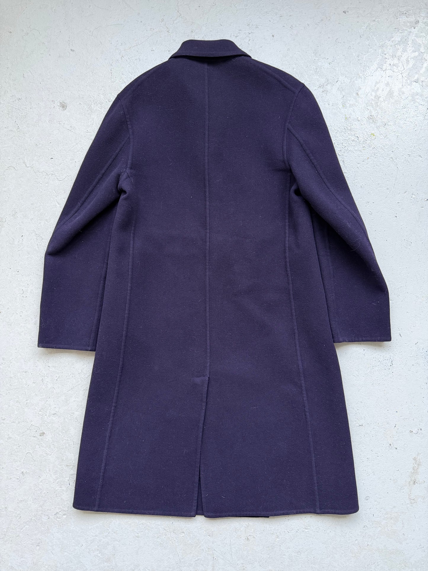 JW Anderson Navy Wool/Cashmere Blend Coat (50)
