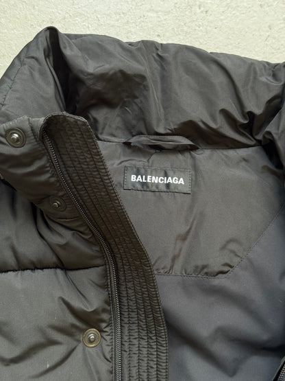 Balenciaga C Shape Black Puffer Vest (50)