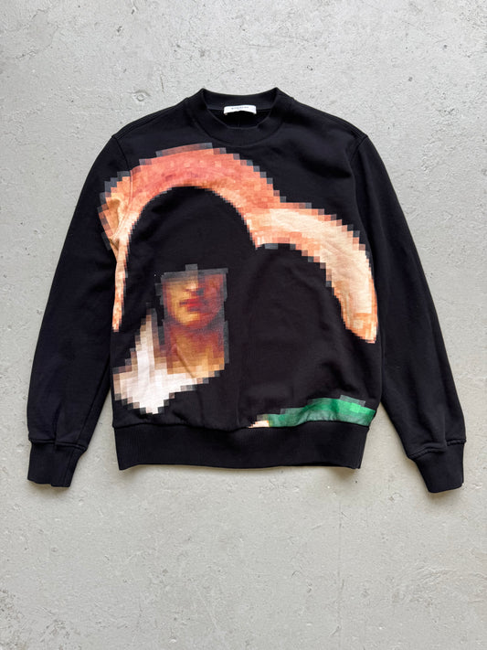 Givenchy Riccardo Tisci Era Pixel Madonna Sweatshirt (XS)