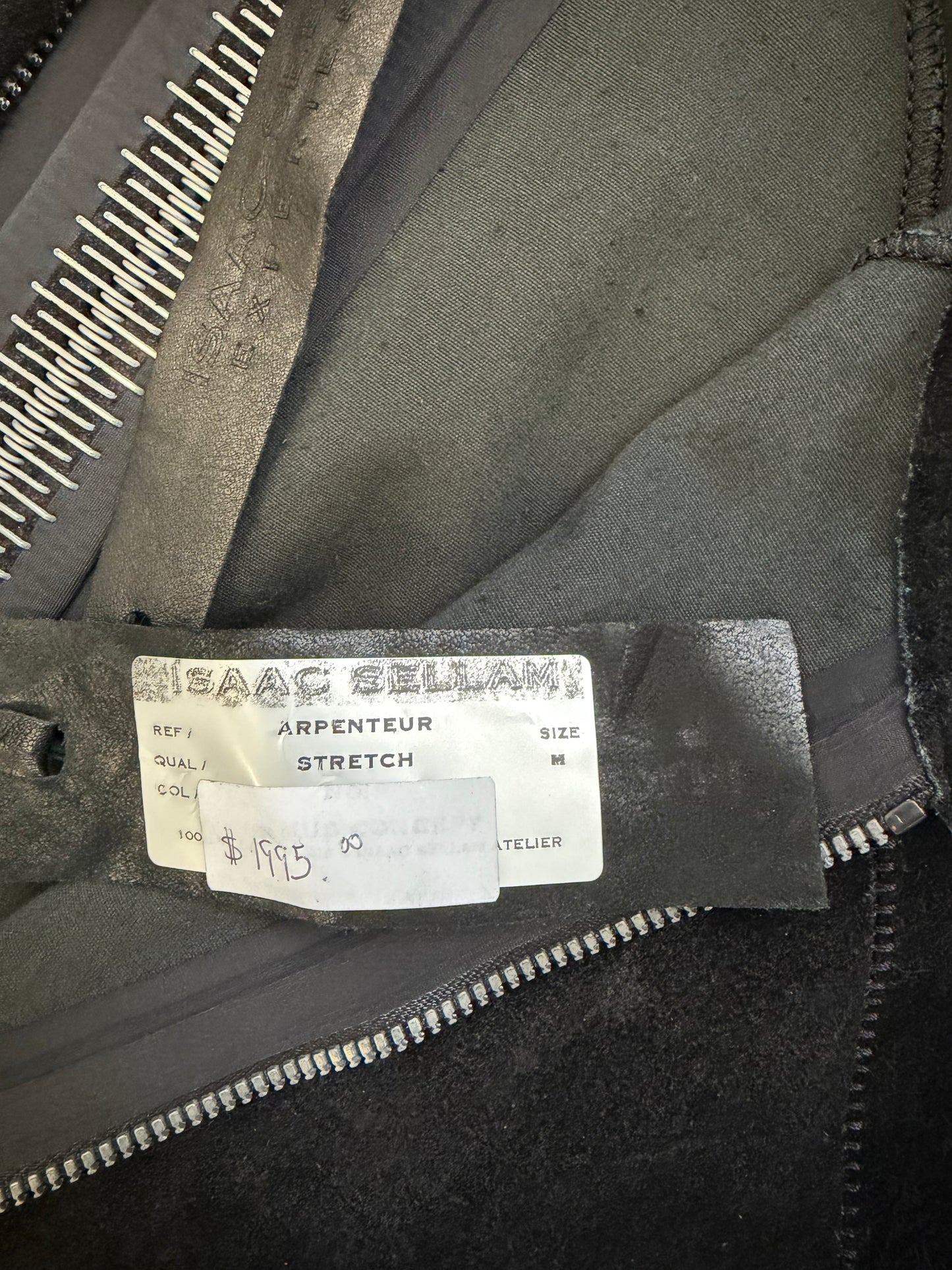 Isaac Sellam Experience Suede Leather Jacket (M)