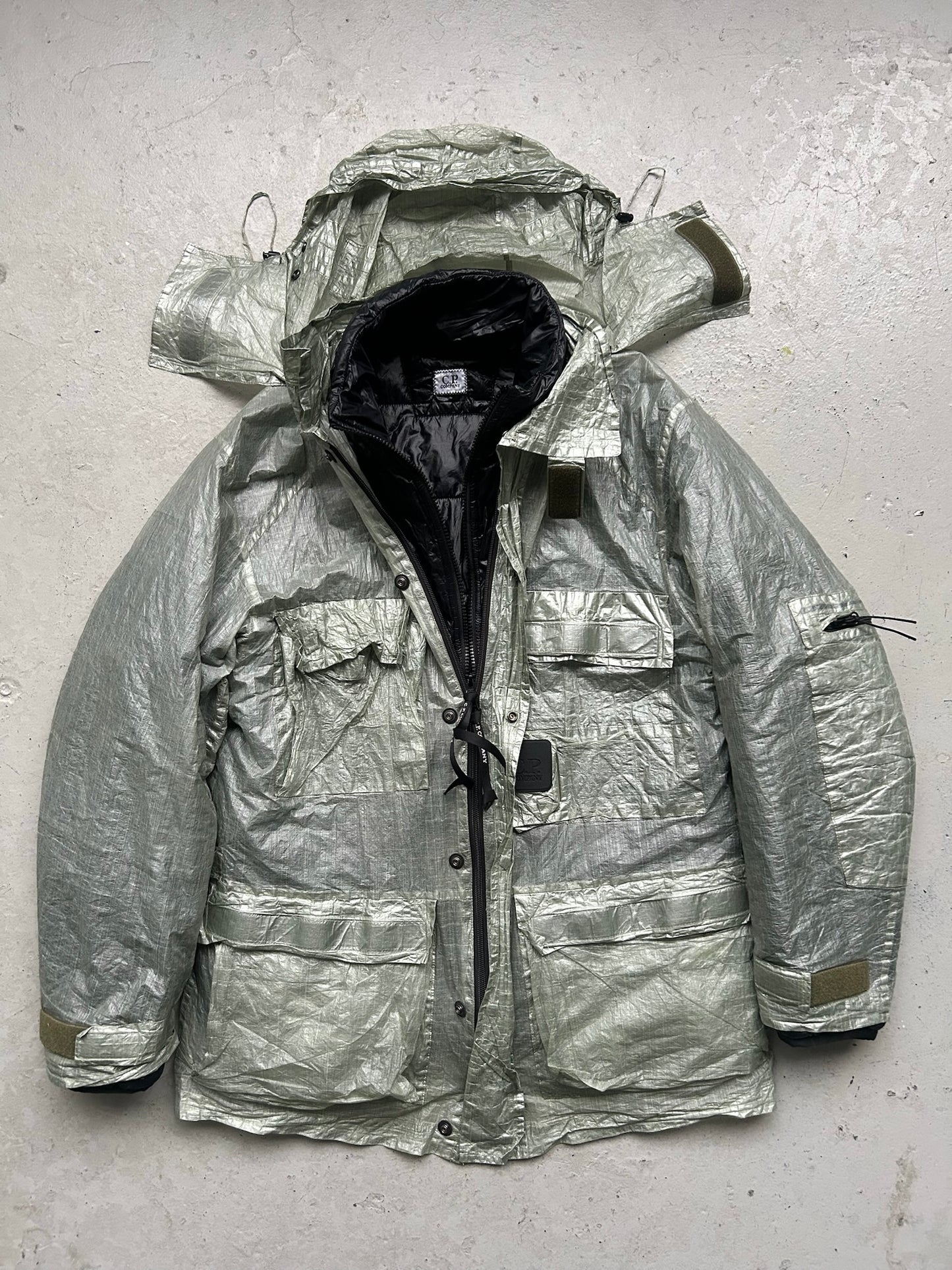 CP Company Lime Green Shell Coat (48)