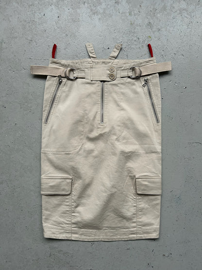Prada Khaki Utility Pencil Skirt (40)