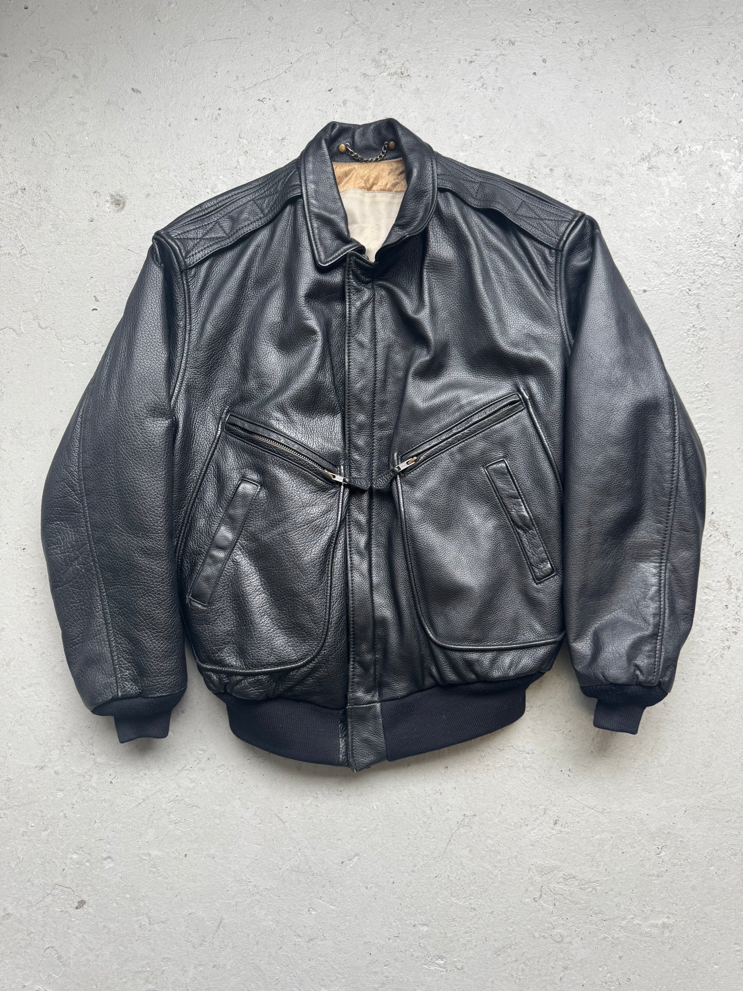 Emporio Armani 1990s Aviator Bomber Jacket (L)