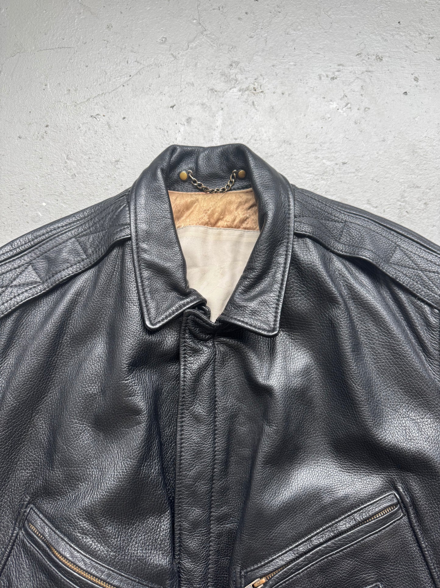 Emporio Armani 1990s Aviator Bomber Jacket (L)