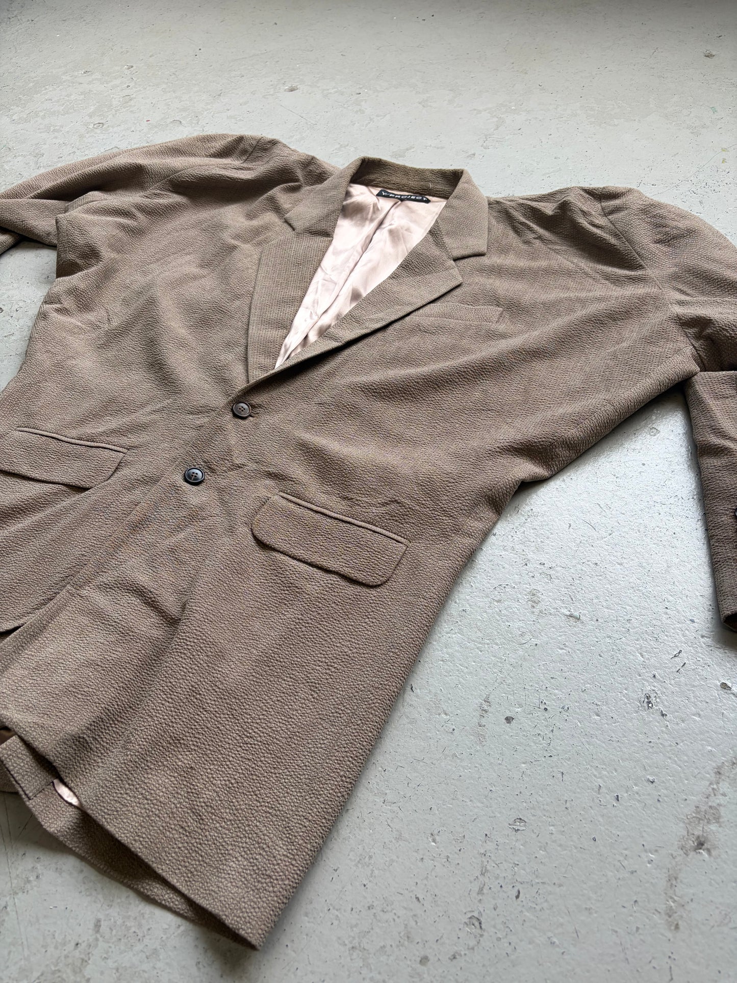 Y Project Unisex Beige Blazer (UNI)