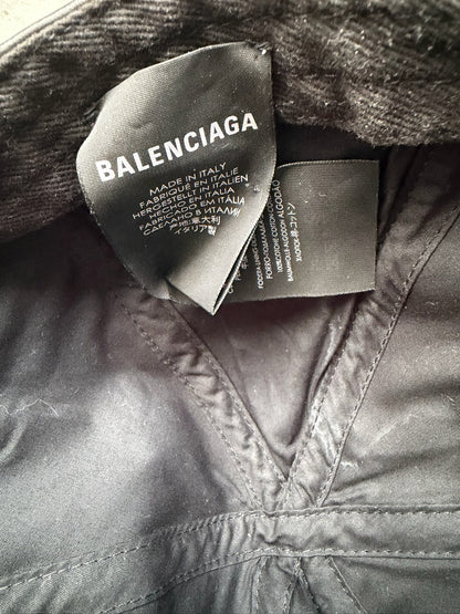 Balenciaga Leather Hat (OS)