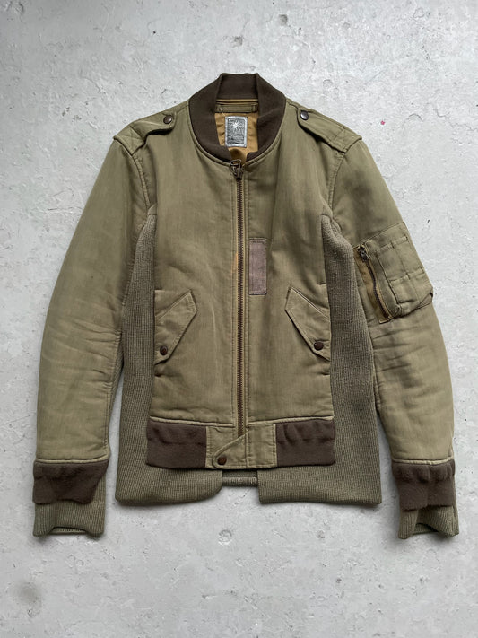 Maison Mihara Yasuhiro AW07 Olive Military Jacket (S)