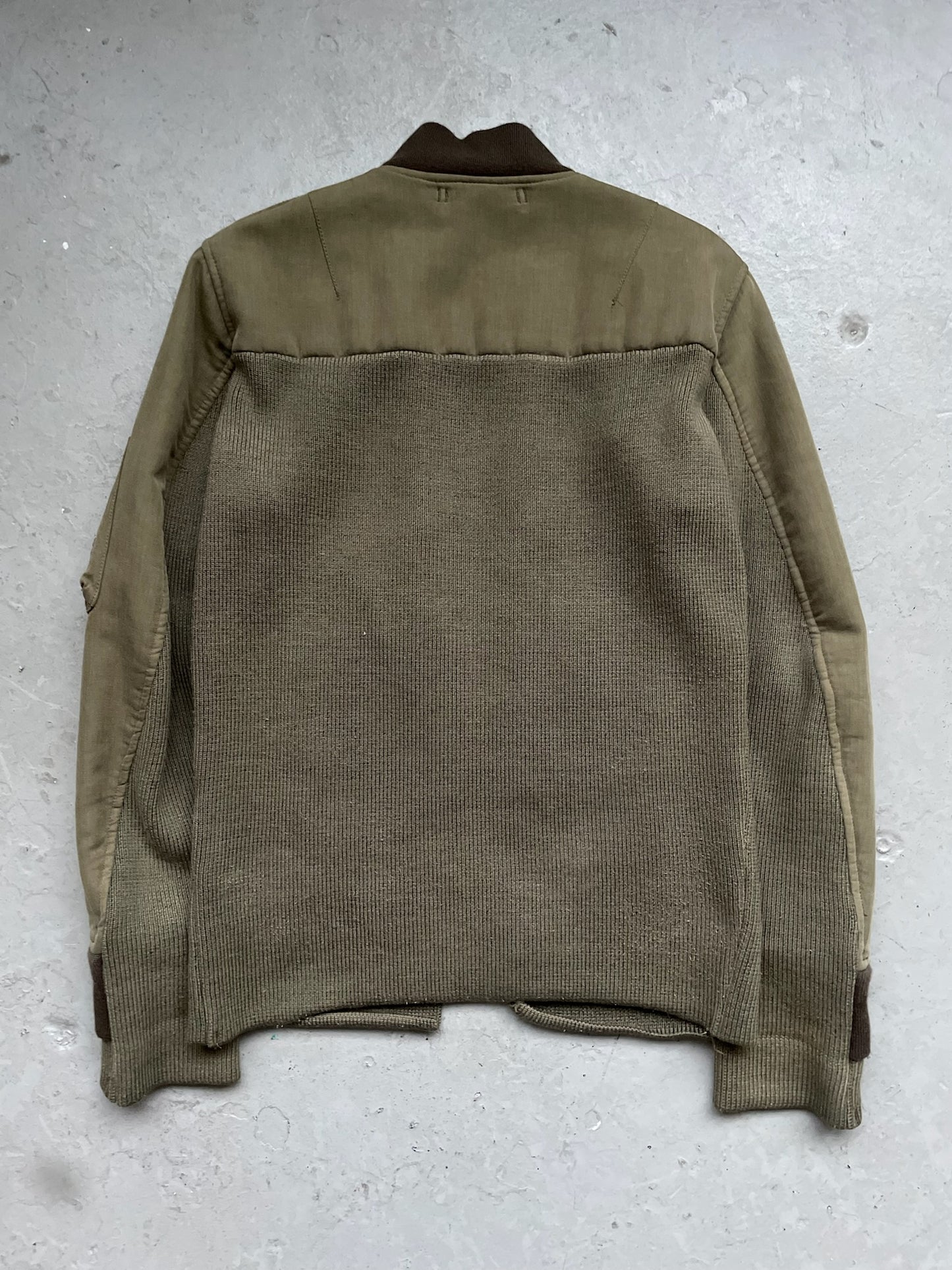Maison Mihara Yasuhiro AW07 Olive Military Jacket (S)