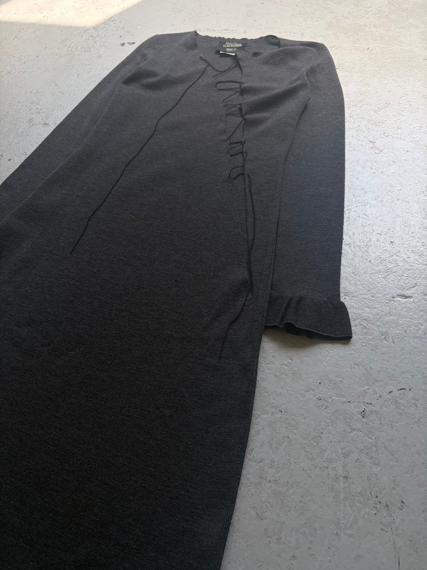 Jean Paul Gaultier Asymmetrical Tie Dress (M)