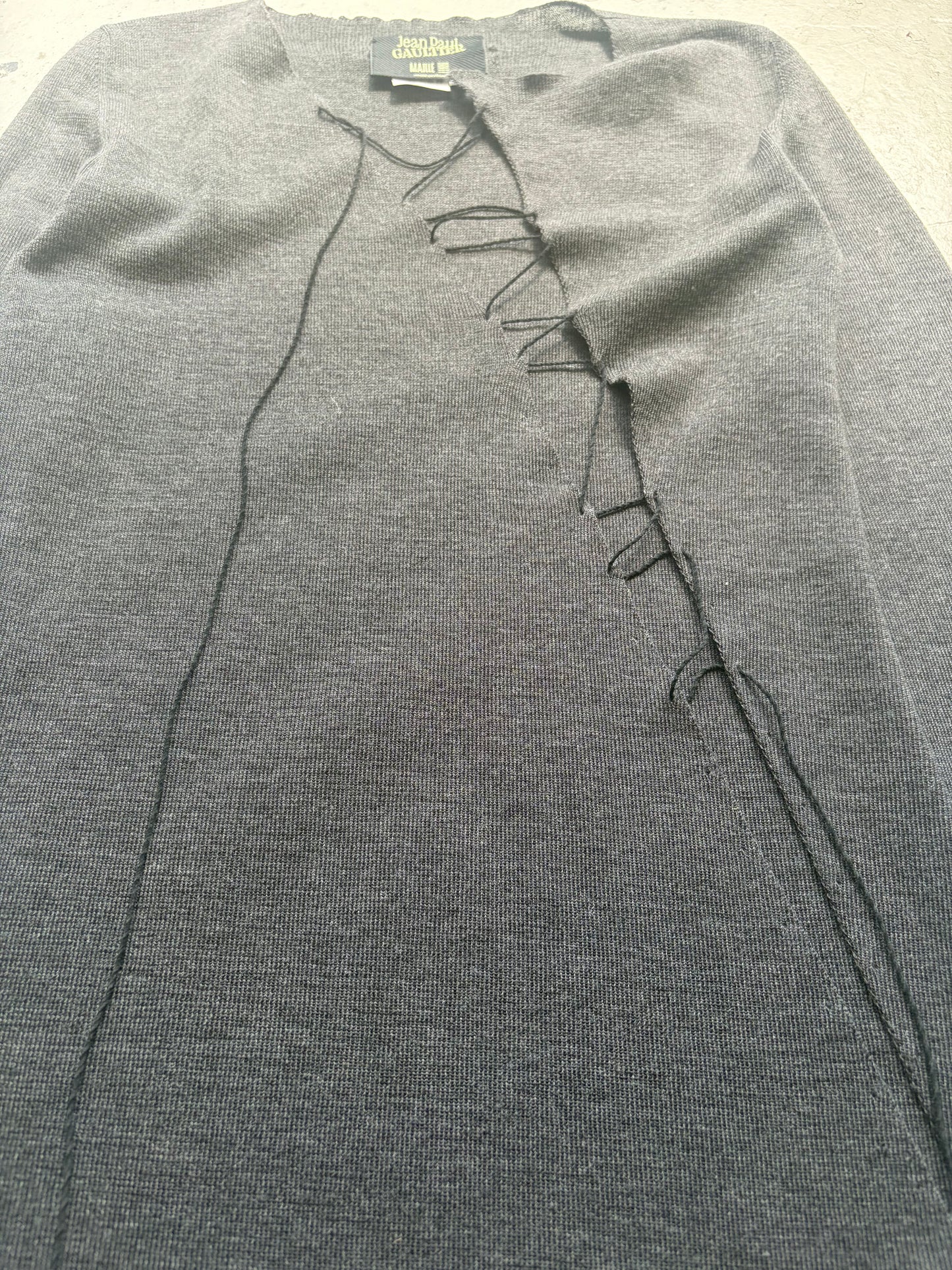 Jean Paul Gaultier Asymmetrical Tie Dress (M)