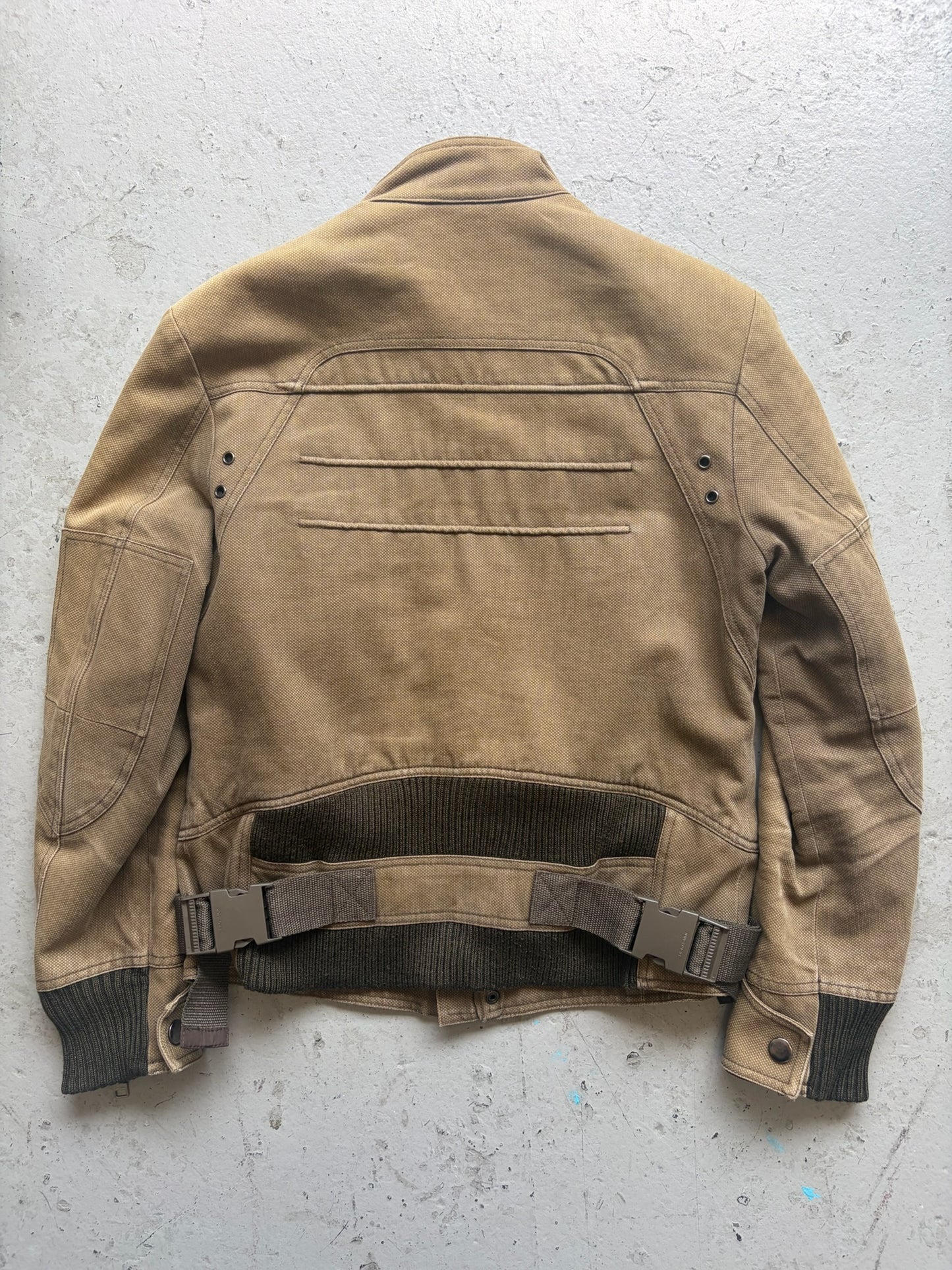 Dior Homme FW07 Navigate Olive Canvas Zip Up Jacket (48)