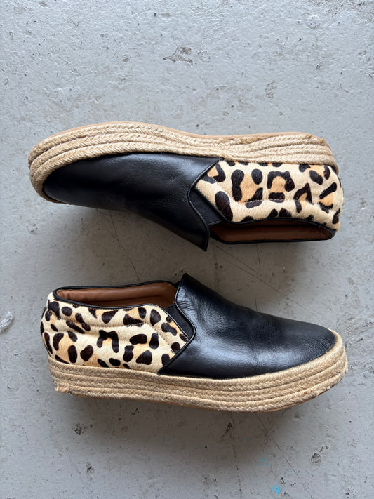 Miharayasuhiro Cheetah Print Slip On Sneakers (8)