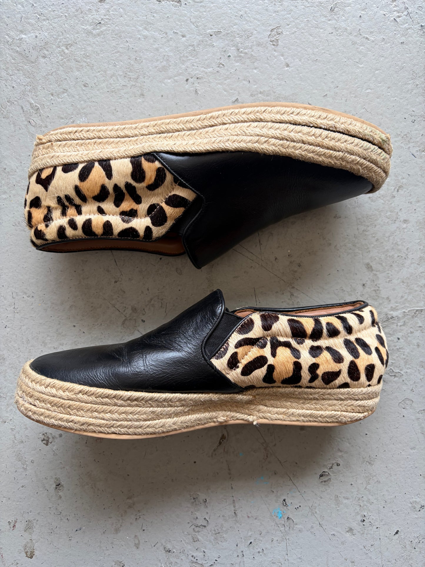 Miharayasuhiro Cheetah Print Slip On Sneakers (8)