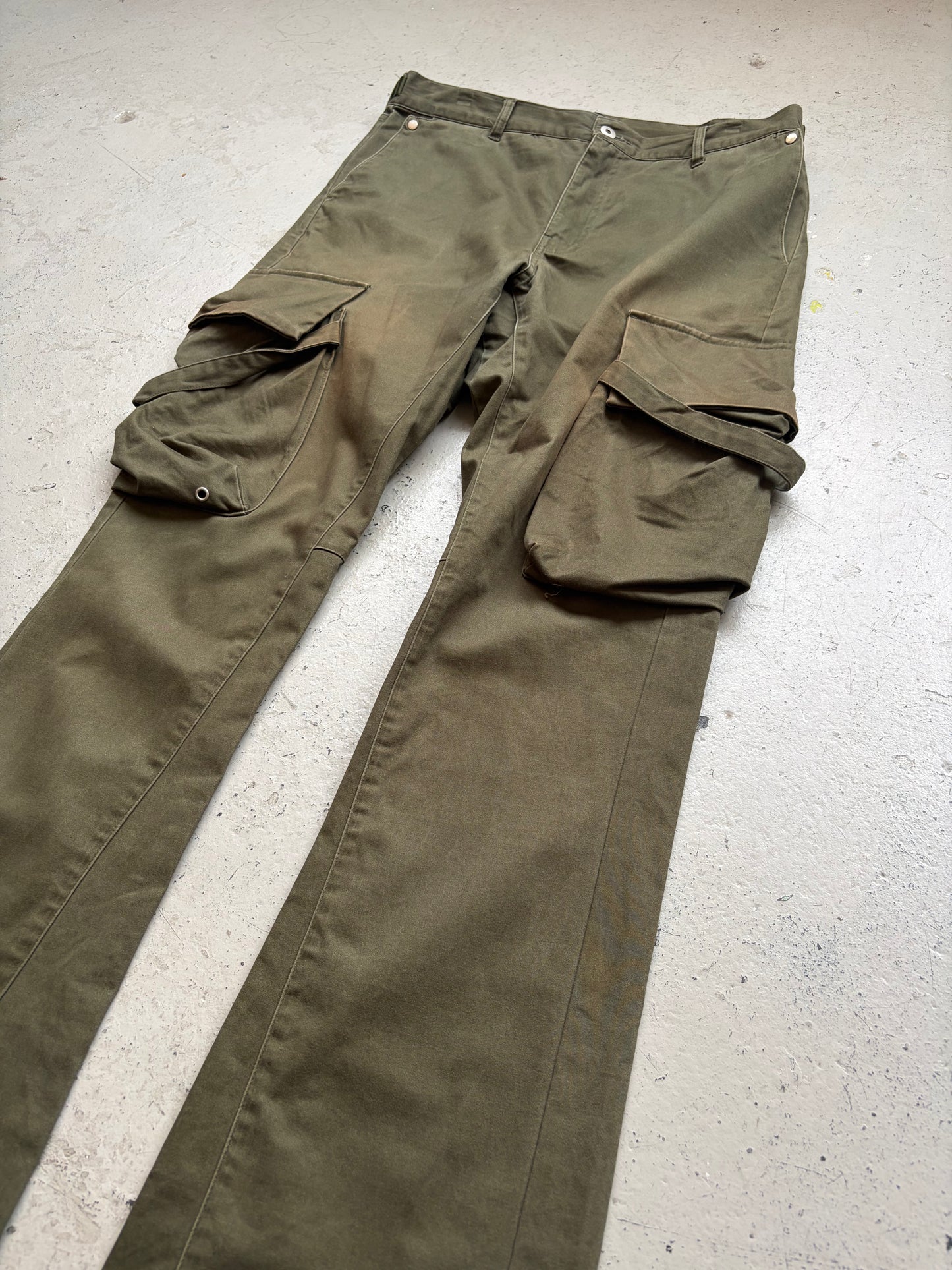 Vuja De Army Green Cargos (L)