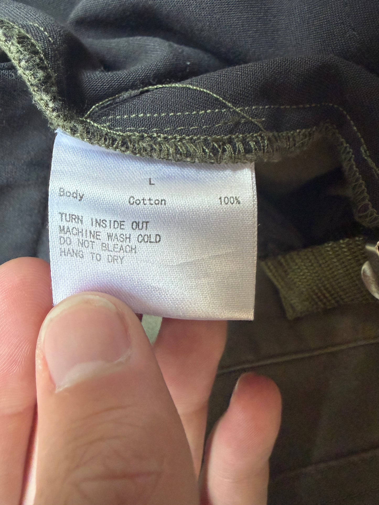 Vuja De Army Green Cargos (L)