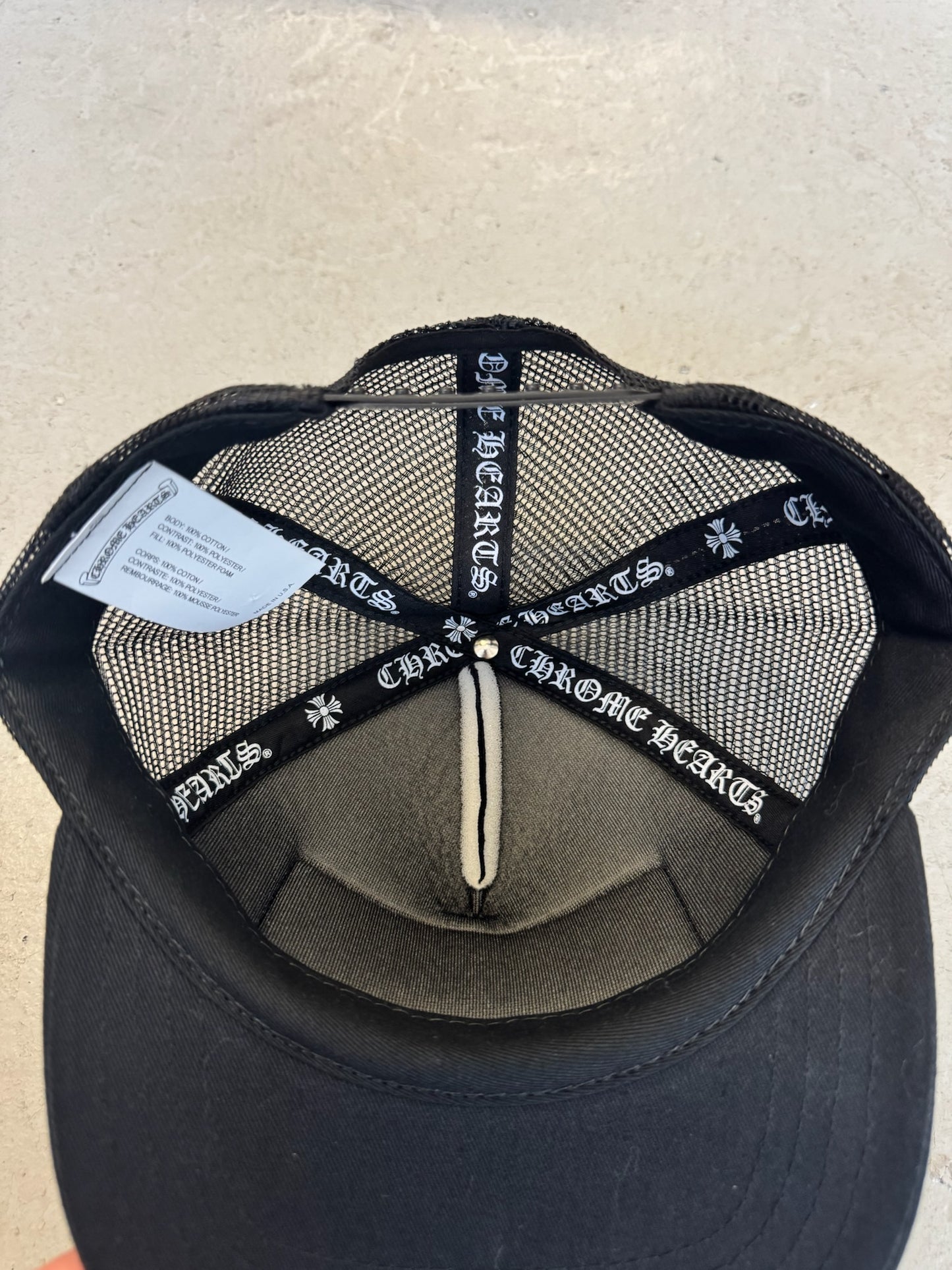 Chrome Hearts Miami Trucker Hat (OS)