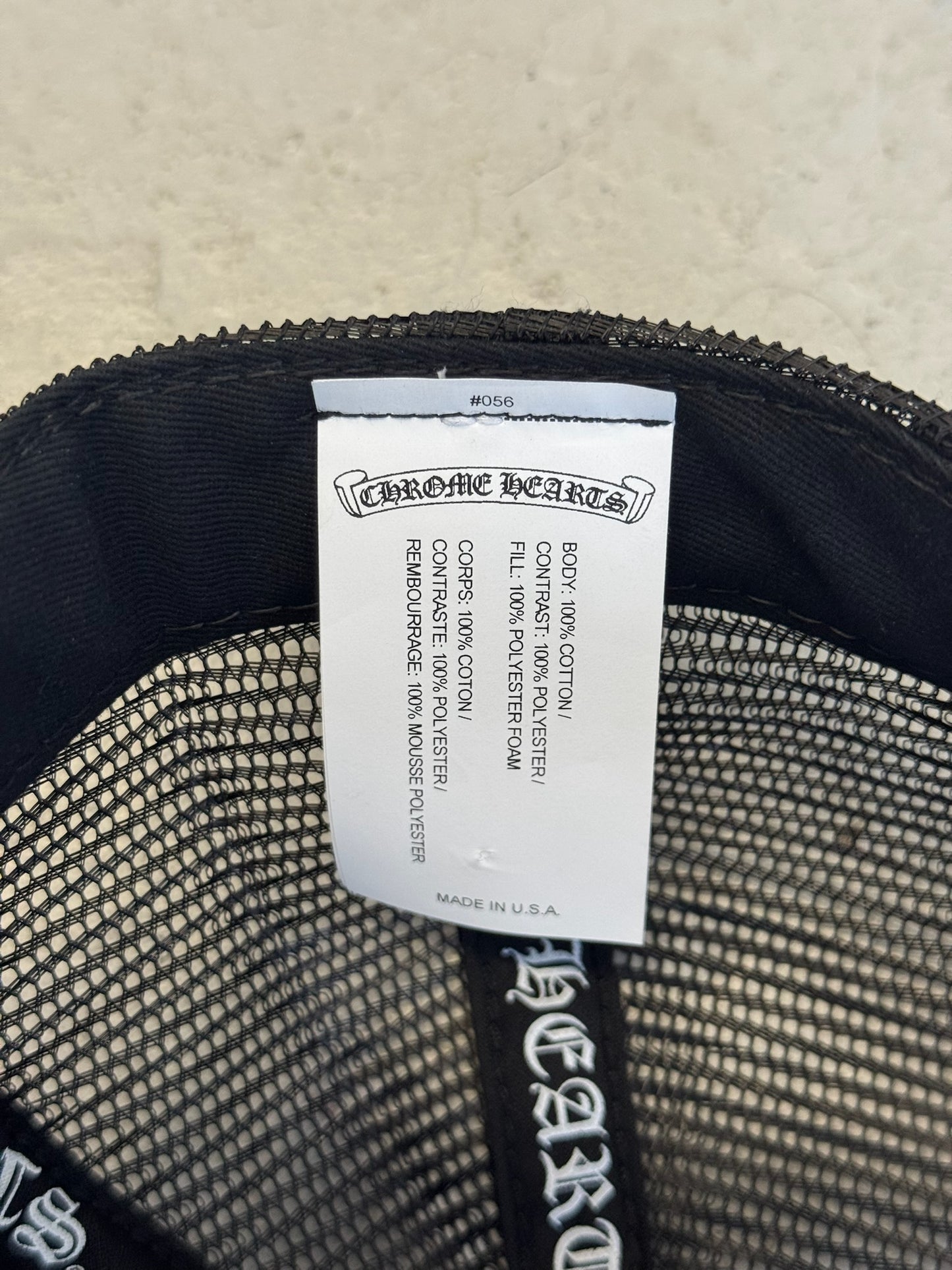 Chrome Hearts Miami Trucker Hat (OS)