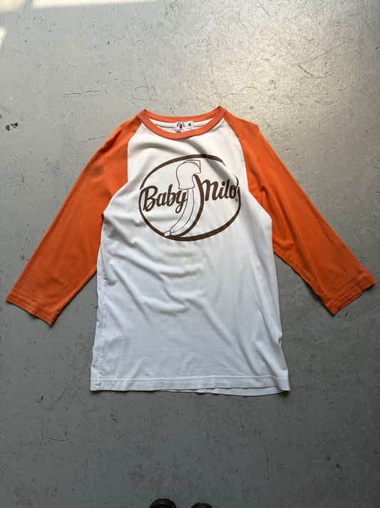 Baby Milo Two Tone 3/4 Long Sleeve Shirt (M)