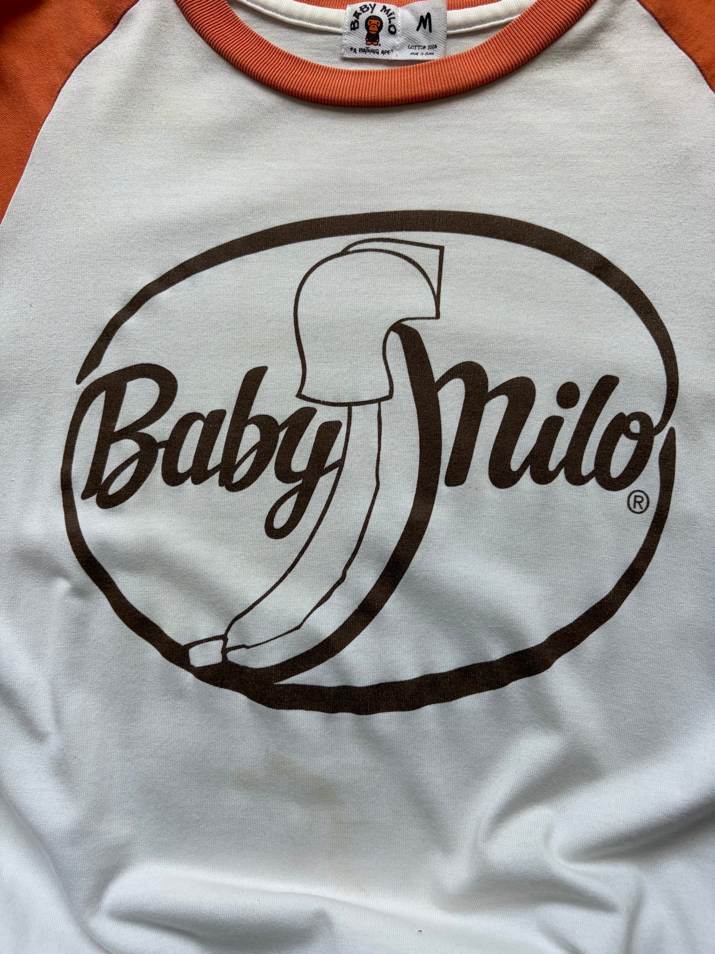 Baby Milo Two Tone 3/4 Long Sleeve Shirt (M)