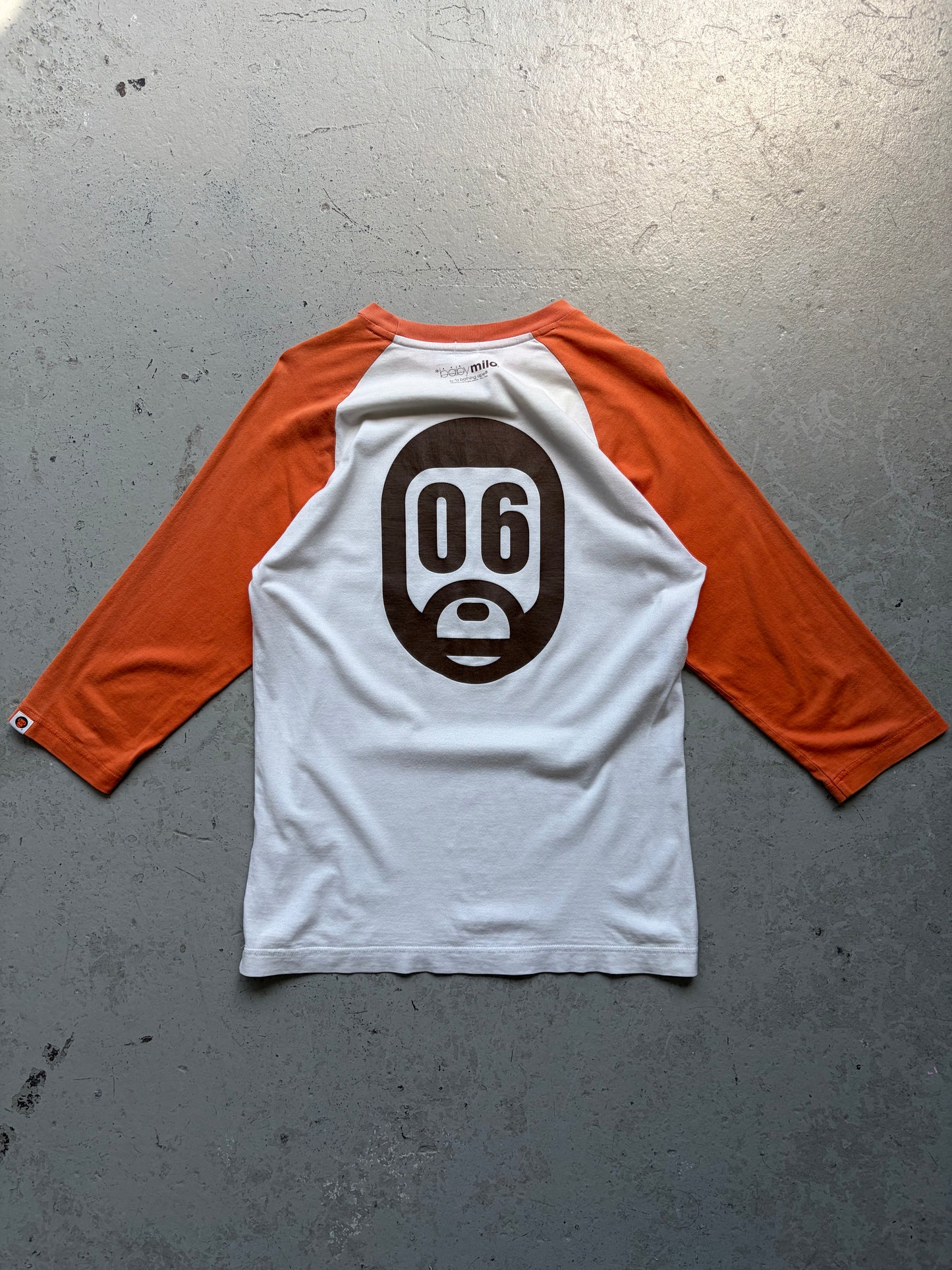 Baby Milo Two Tone 3/4 Long Sleeve Shirt (M)