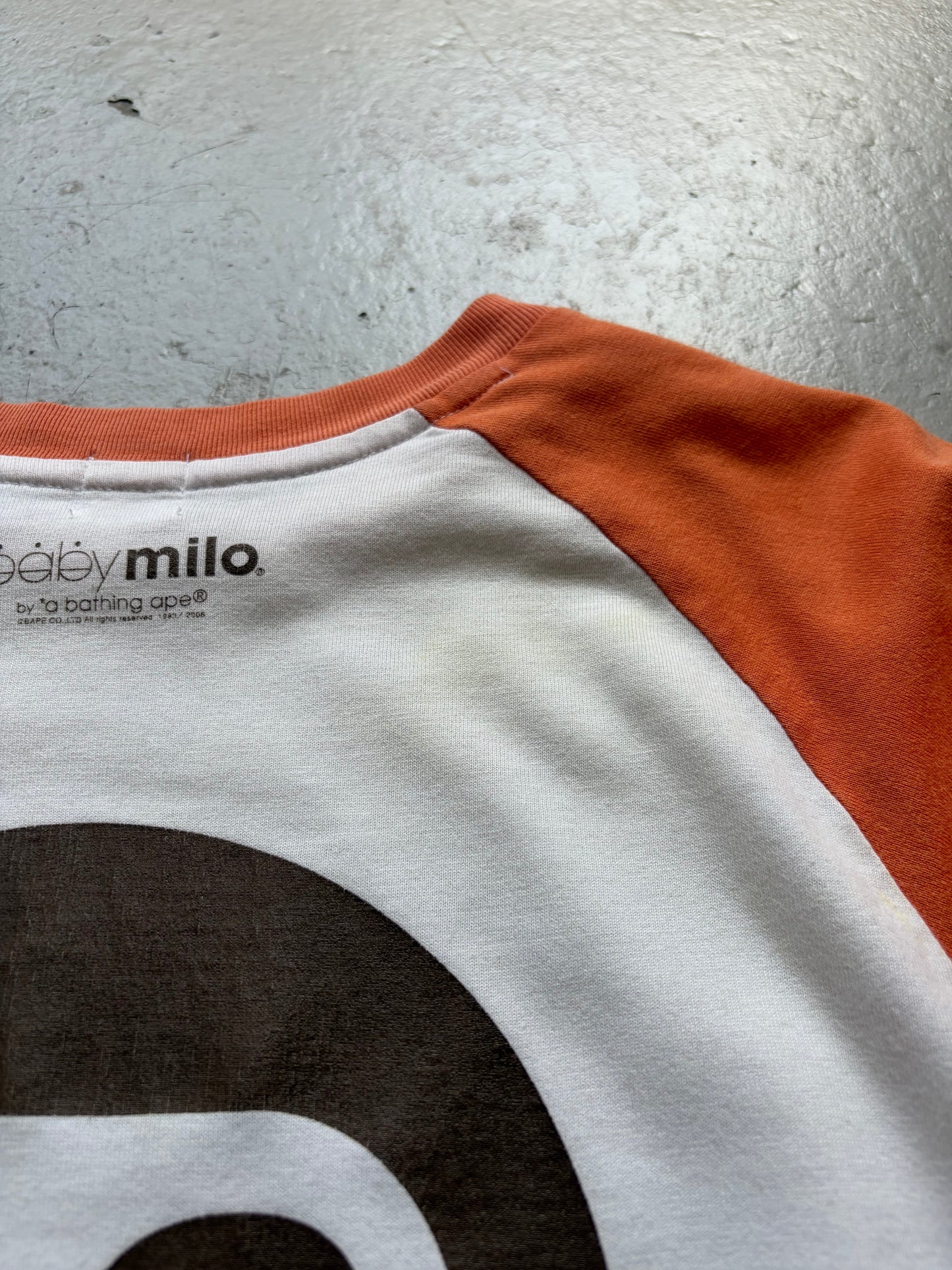 Baby Milo Two Tone 3/4 Long Sleeve Shirt (M)