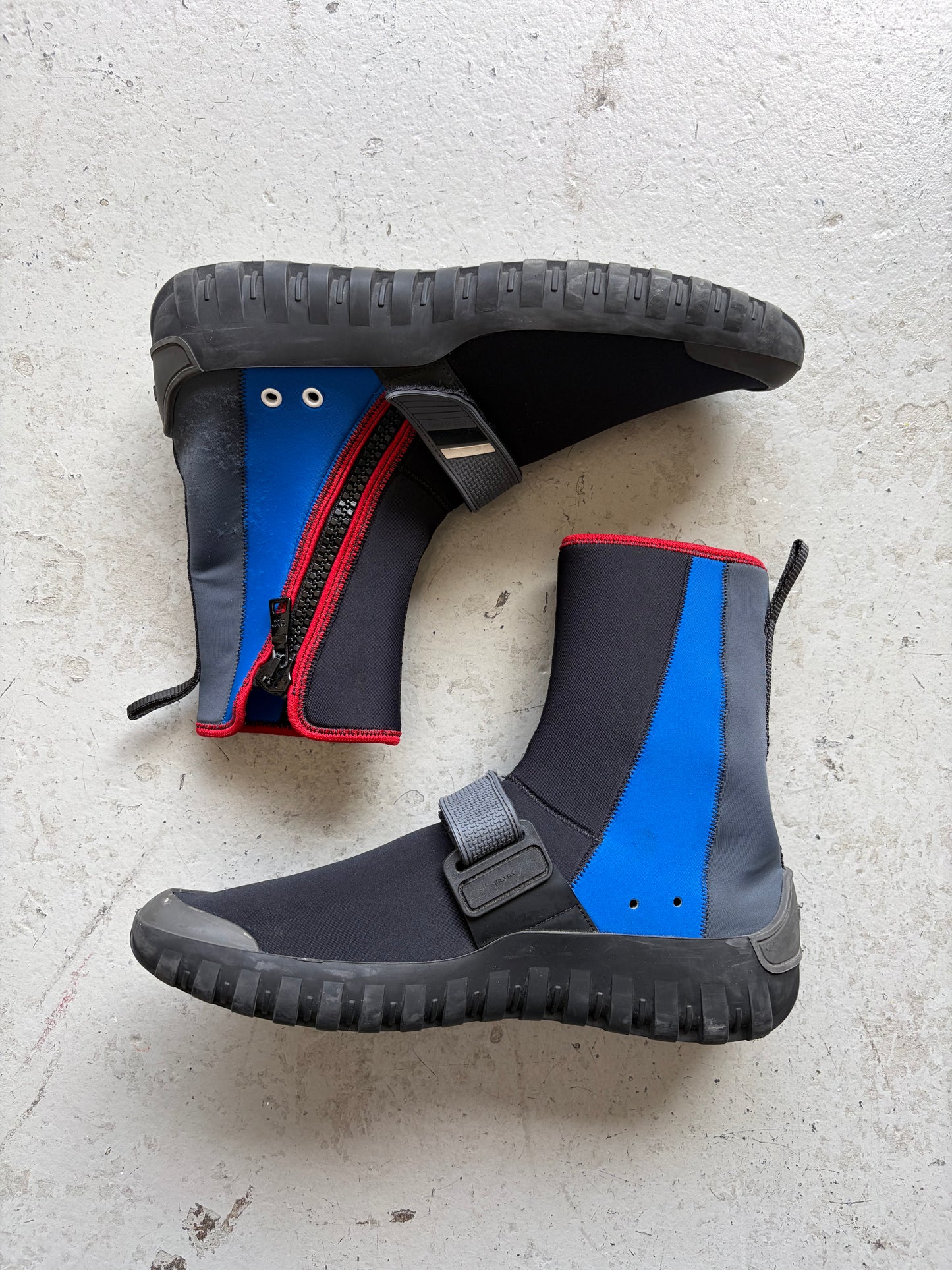 Prada Neoprene Scuba Sneakers (45)
